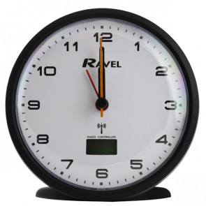 alarm radio clock controlled quartz ravel clocks